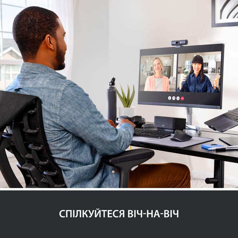 Веб-камера Logitech Brio 500 Graphite (960-001422) - фото 9