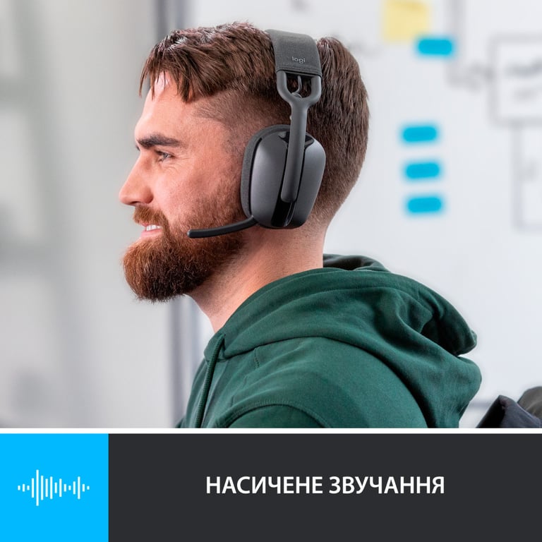 Навушники Logitech Zone Vibe 100 Wireless Graphite (981-001213) - фото 4