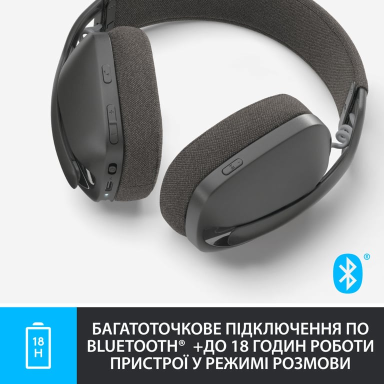 Навушники Logitech Zone Vibe 100 Wireless Graphite (981-001213) - фото 5