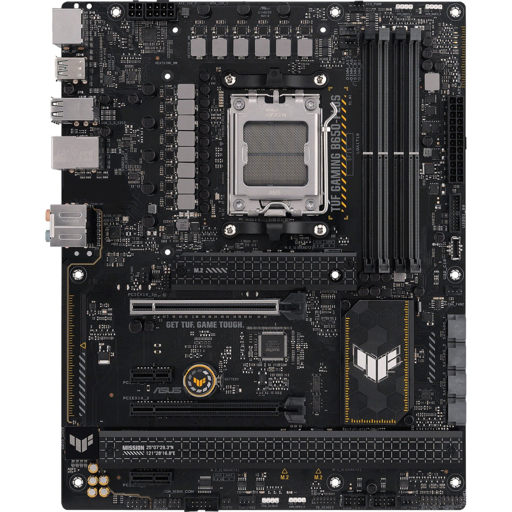 Материнська плата ASUS TUF GAMING B650-PLUS - фото 2 Материнська плата ASUS TUF GAMING B650-PLUS - фото 2