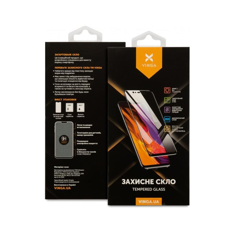 Скло захисне Vinga Samsung M53 5G (VGSAM535G) - фото 3