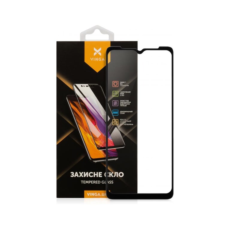 Скло захисне Vinga Tecno Pop 2F (VGTP2F) - фото 1