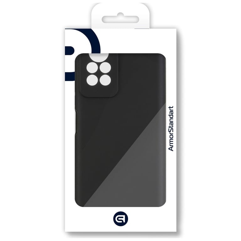 Чохол до мобільного телефона Armorstandart Matte Slim Fit Infinix Note 11 Camera cover Black (ARM61773) - фото 2