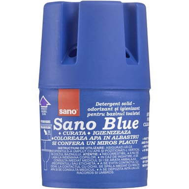 Засіб для чищення унітазу Sano Blue 150 г (7290000287607) - фото 1