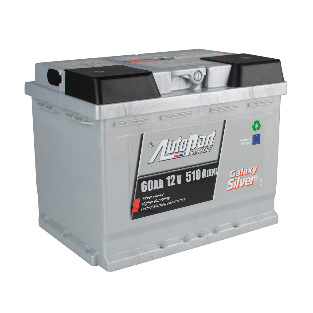 Акумулятор автомобільний AutoPart 60 Ah/12V Galaxy Silver (ARL060-GAS0) - фото 1