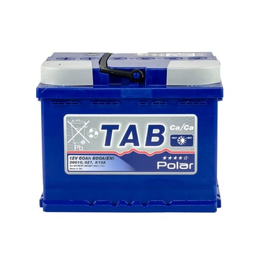 Акумулятор автомобільний TAB 60 Ah/12V Polar Blue (121 160) - фото 1