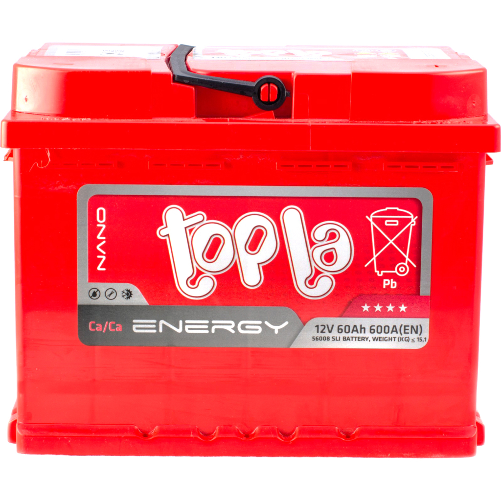 Акумулятор автомобільний Topla 60 Ah/12V Energy Euro (108 060) - головне фото