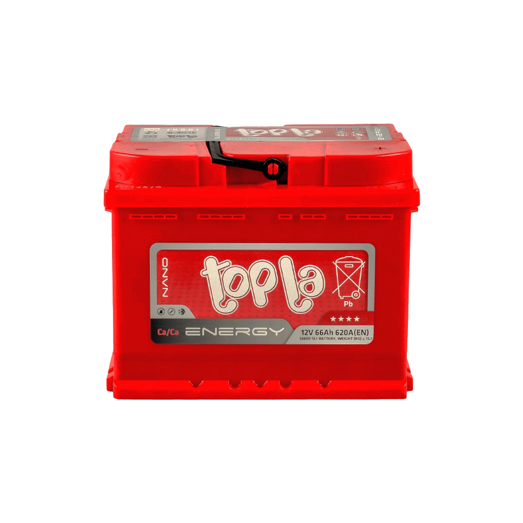 Акумулятор автомобільний Topla 66 Ah/12V Energy Euro (108 066) Акумулятор автомобільний Topla 66 Ah/12V Energy Euro (108 066)