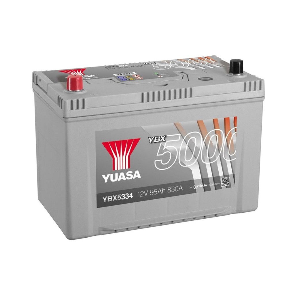Акумулятор автомобільний Yuasa 12V 100Ah Silver High Performance Battery (YBX5334) Акумулятор автомобільний Yuasa 12V 100Ah Silver High Performance Battery (YBX5334)