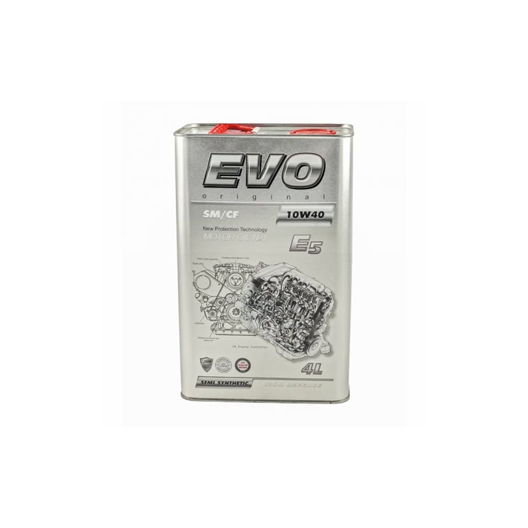 Моторна олива EVO E5 10W-40 SM/CF 4L (E5 4L 10W-40) - фото 1