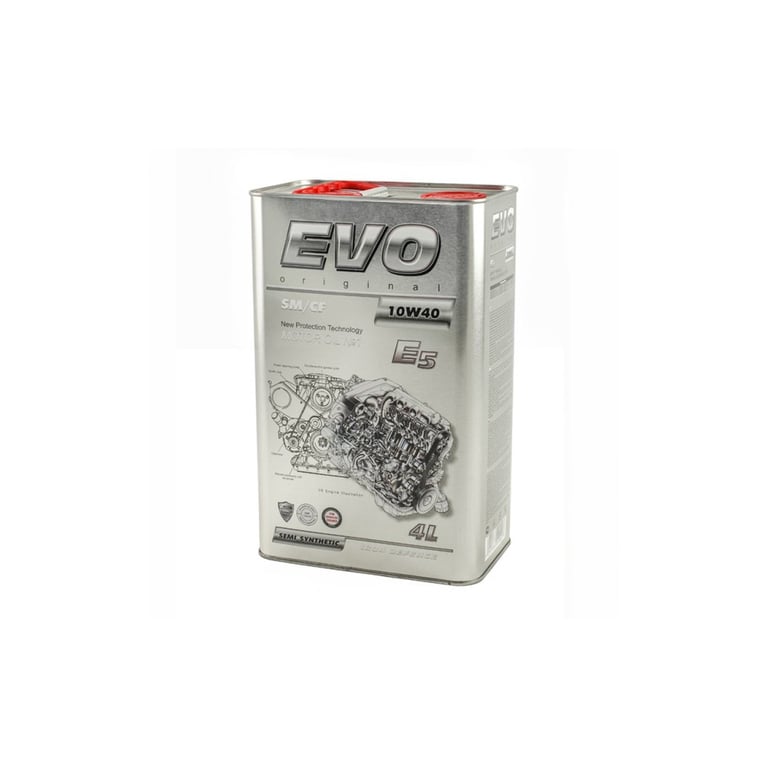 Моторна олива EVO E5 10W-40 SM/CF 4L (E5 4L 10W-40) - фото 4