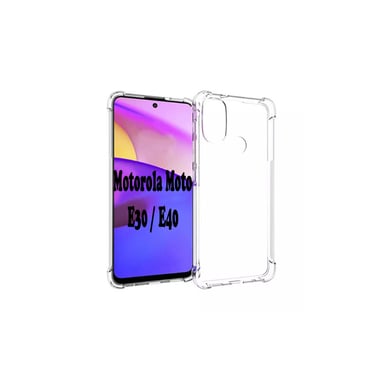 Чохол до мобільного телефона BeCover Anti-Shock Motorola Moto E30 / E40 Clear (707882) - фото 1