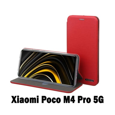 Чохол до мобільного телефона BeCover Exclusive Poco M4 Pro 4G Burgundy Red (707924) - фото 1