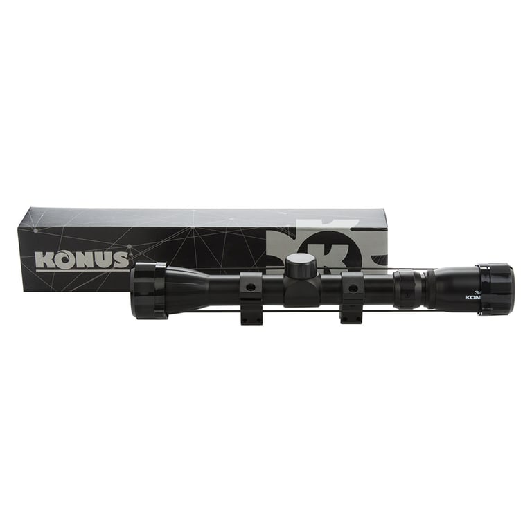 Оптичний приціл Konus KonusFire 3-9x32 30/30 (з кільцями) (7351) - фото 4