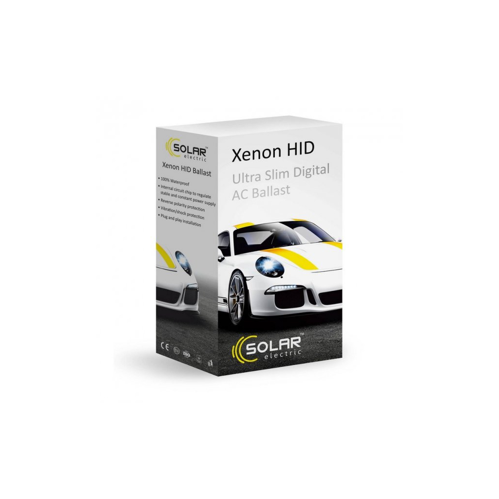 Автолампа SOLAR Slim Ballast, 35Вт, 9-32В (1550) - фото 2 Автолампа SOLAR Slim Ballast, 35Вт, 9-32В (1550) - фото 2