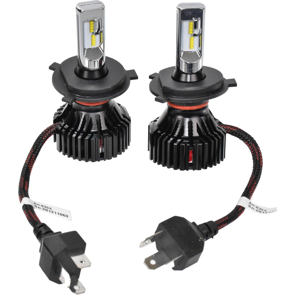 Автолампа SOLAR H4 12/24V 6500K 8000Lm 60W ZES Chip (8304) Автолампа SOLAR H4 12/24V 6500K 8000Lm 60W ZES Chip (8304)