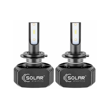 Автолампа SOLAR H7 LED 12/24V 40W 5000Lm 6000K, CSP1860 (8207) - фото 1