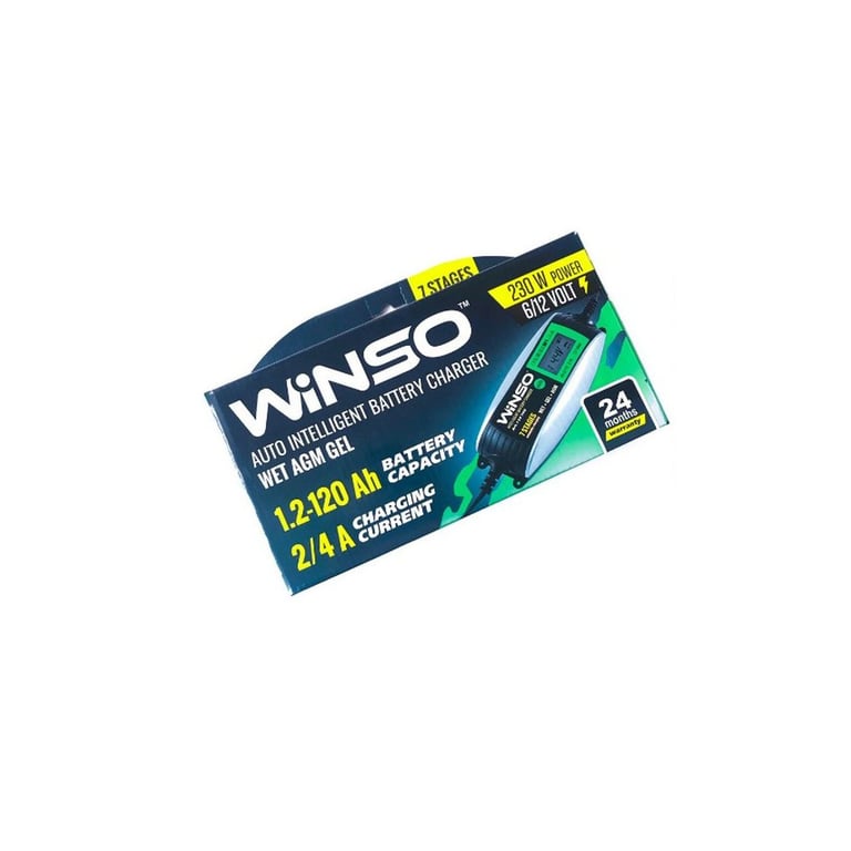 Зарядний пристрій для автомобільного акумулятора WINSO 139700 - фото 4