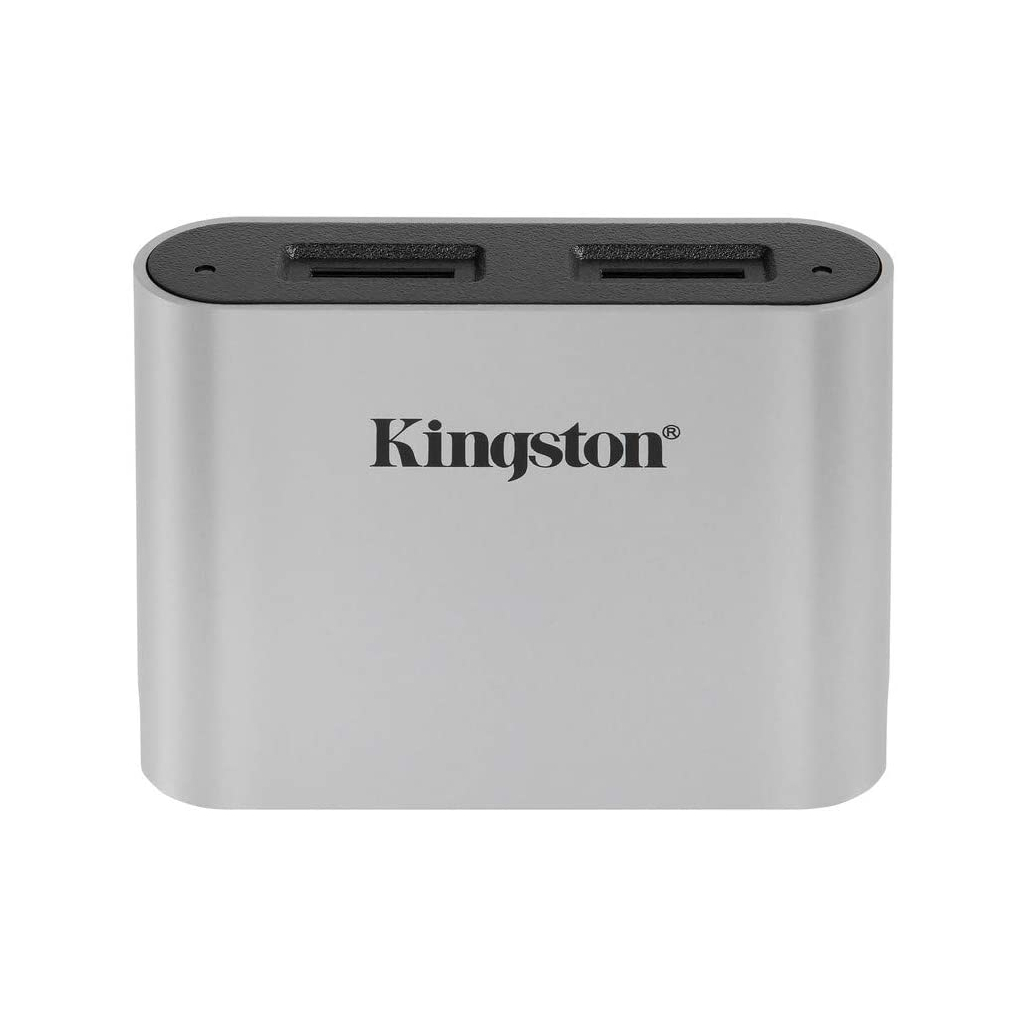 Зчитувач флеш-карт Kingston Workflow Dual-Slot microSDHC/XC UHS-II (WFS-SDC) - фото 1