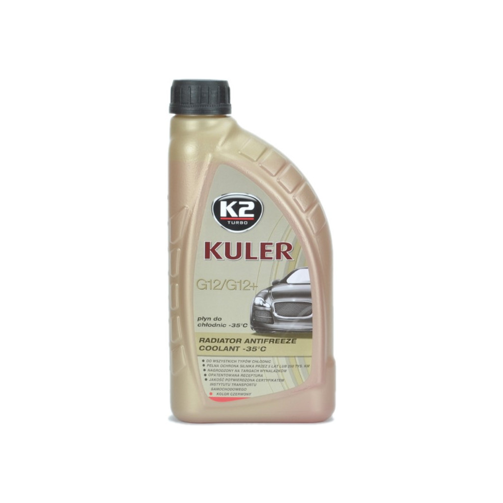 Антифриз K2 KULER -35C 1л RED (T201C) Антифриз K2 KULER -35C 1л RED (T201C)