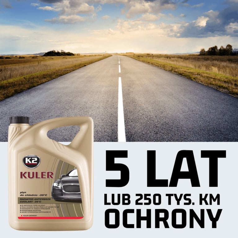 Антифриз K2 KULER -35C 1л RED (T201C) - фото 11