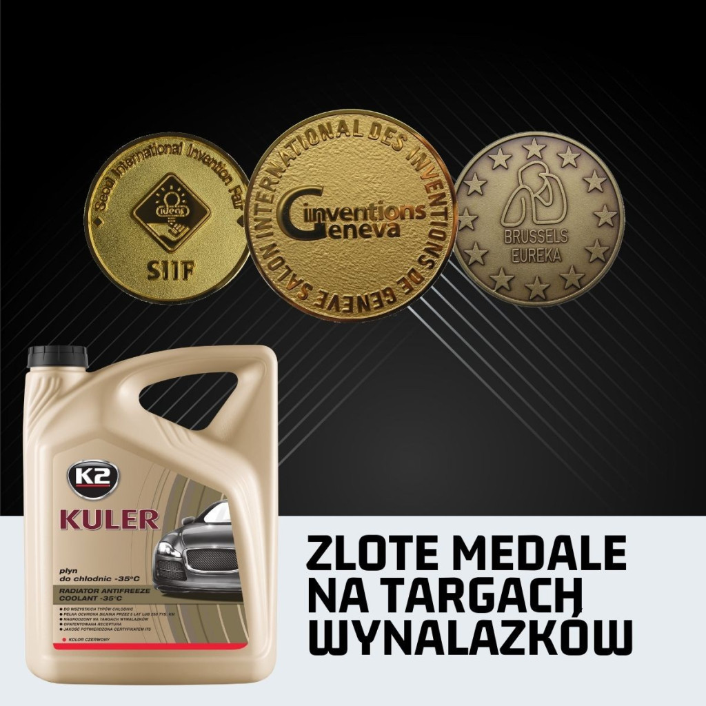 Антифриз K2 KULER -35C 1л RED (T201C) - фото 8 Антифриз K2 KULER -35C 1л RED (T201C) - фото 8