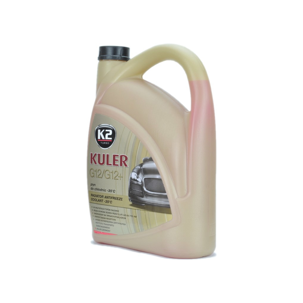 Антифриз K2 KULER -35C 5л RED (T205C) - фото 3 Антифриз K2 KULER -35C 5л RED (T205C) - фото 3