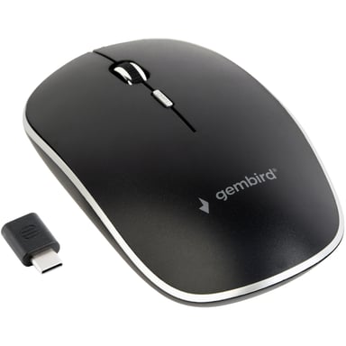 Мишка Gembird MUSW-4BSC-01 Wireless Black (MUSW-4BSC-01) - фото 1