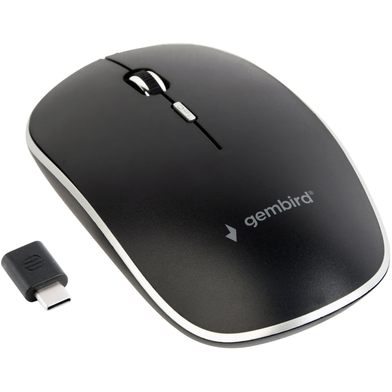 Мишка Gembird MUSW-4BSC-01 Wireless Black (MUSW-4BSC-01) - фото 1