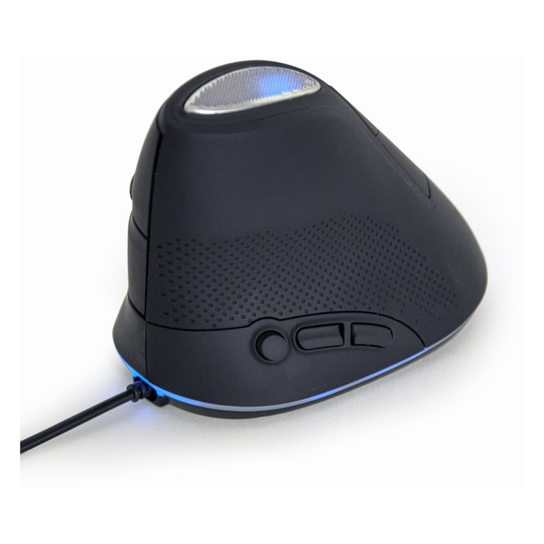 Мишка Gembird MUS-ERGO-03 USB Black (MUS-ERGO-03) - фото 4