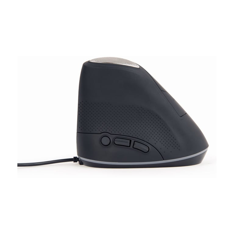 Мишка Gembird MUS-ERGO-03 USB Black (MUS-ERGO-03) - фото 5