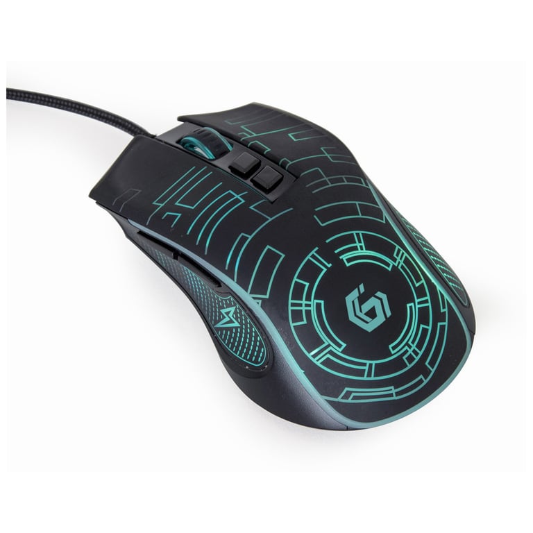 Мишка Gembird MUSG-RGB-01 USB Black (MUSG-RGB-01) - фото 3