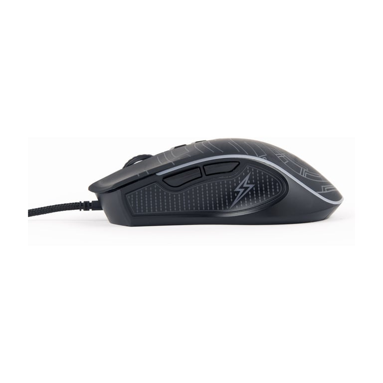 Мишка Gembird MUSG-RGB-01 USB Black (MUSG-RGB-01) - фото 6