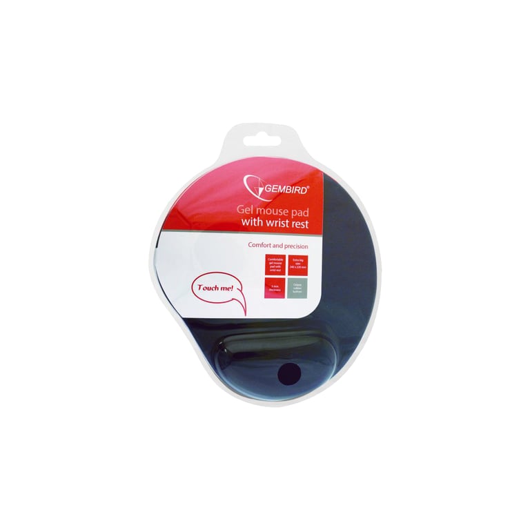 Килимок для мишки Gembird MP-GEL-BK - фото 2