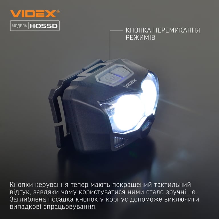 Ліхтар Videx VLF-H055D 500Lm 5000K (VLF-H055D) - фото 5