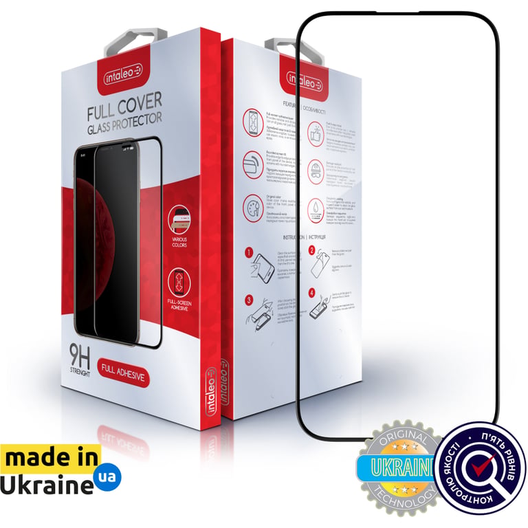 Скло захисне Intaleo Full Glue Apple iPhone 14 (1283126542077) - фото 8