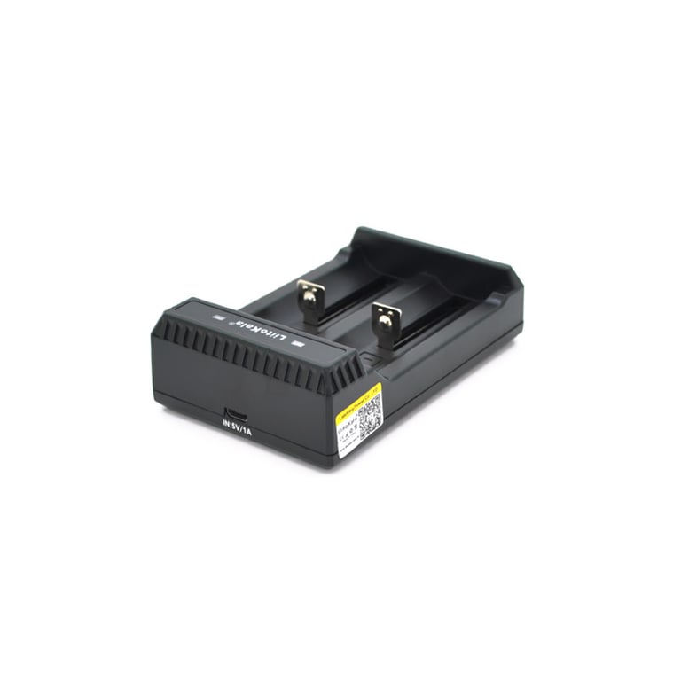Зарядний пристрій для акумуляторів Liitokala 2 Slots, LED, Li-ion, 10430/10440/14500/16340/17670/18500/18650/26650/25500/26700 (Lii-L2) - фото 2