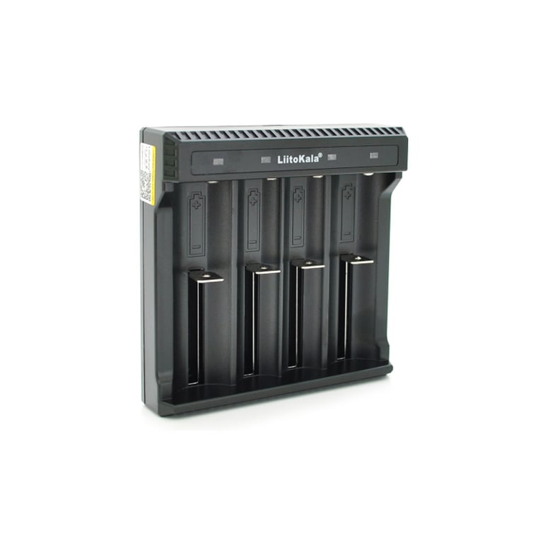 Зарядний пристрій для акумуляторів Liitokala 4 Slots, LED, Li-ion, 10430/10440/14500/16340/17670/18500/18650/26650/25500/26700 (Lii-L4) - фото 1