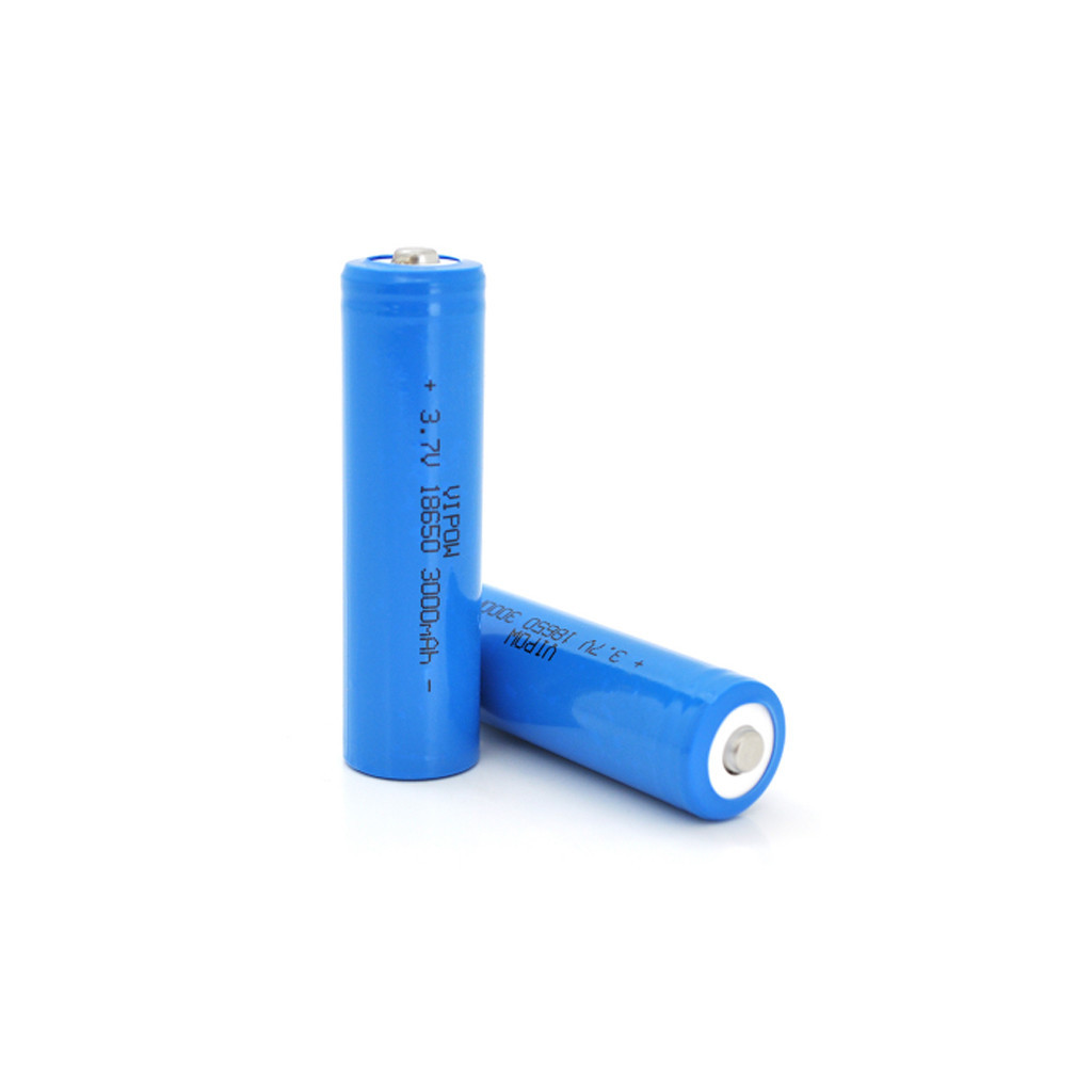 Акумулятор 18650 Li-Ion ICR18650 TipTop, 3000mAh, 3.7V, Blue Vipow (ICR18650-3000mAhTT) Акумулятор 18650 Li-Ion ICR18650 TipTop, 3000mAh, 3.7V, Blue Vipow (ICR18650-3000mAhTT)