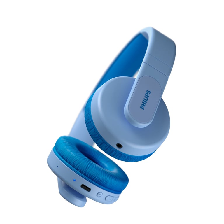 Навушники Philips Kids TAK4206 On-ear Colored light panels Wireless Blue (TAK4206BL/00) - фото 10
