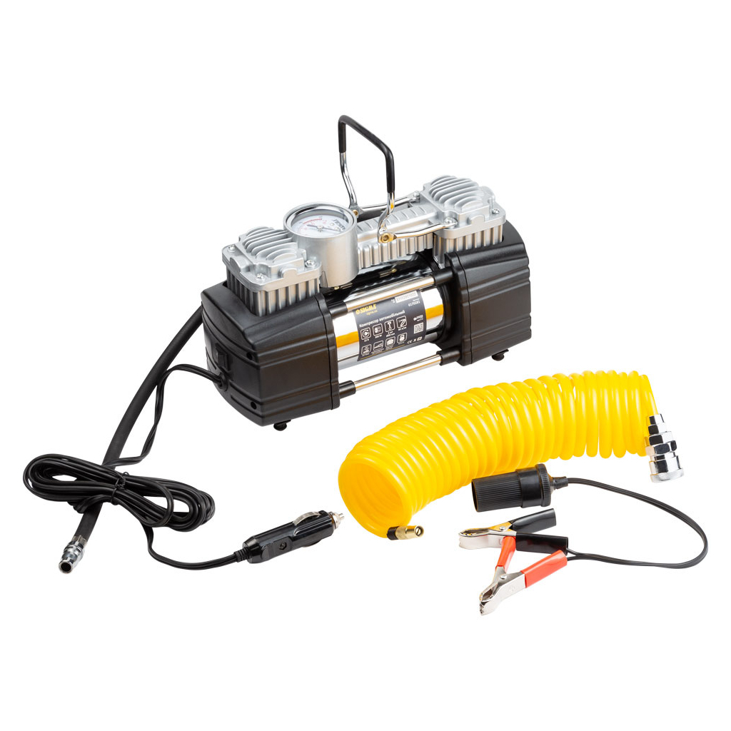 Автомобільний компресор Sigma 12В, 300Вт, 60л/мин, 10бар (6170281) - фото 1 Автомобільний компресор Sigma 12В, 300Вт, 60л/мин, 10бар (6170281) - фото 1