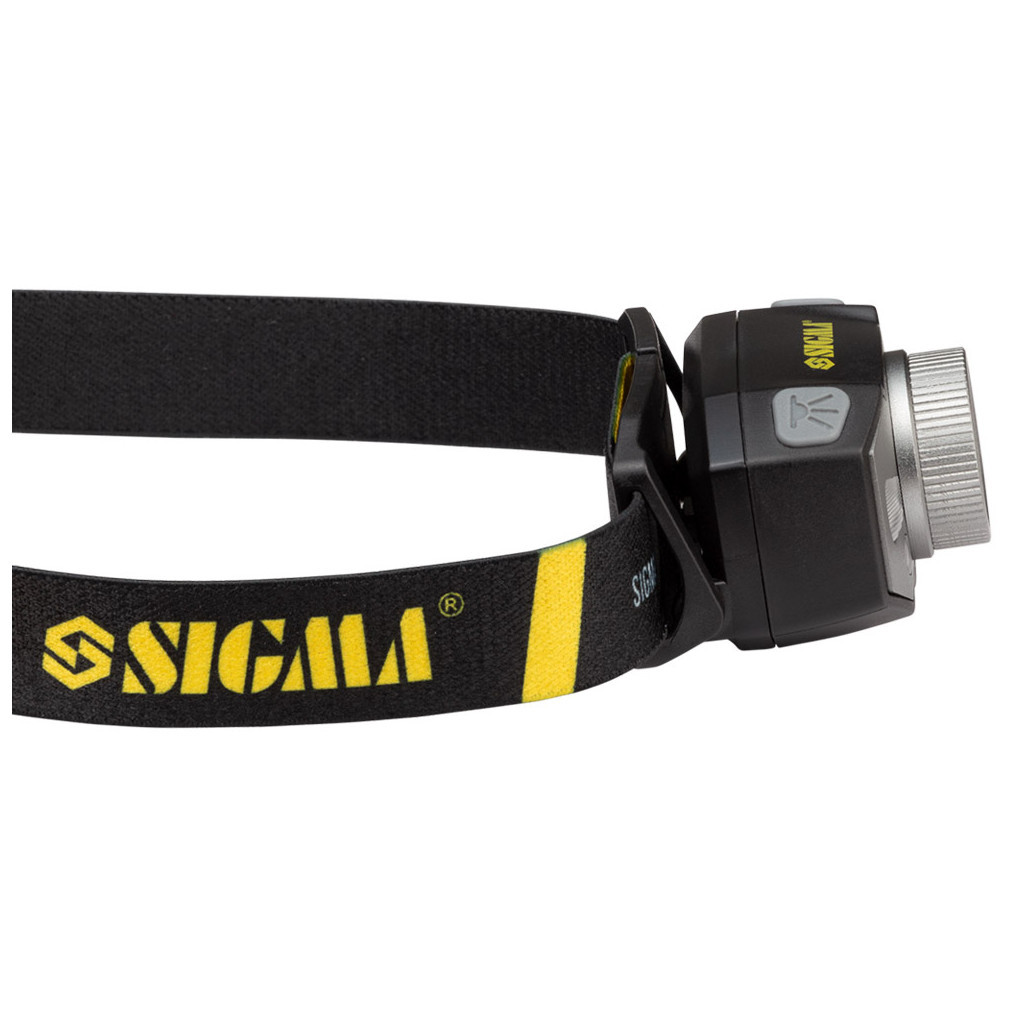 Ліхтар Sigma LED 300Лм 1200мАч із сенсором та фокусуванням (5390251) - фото 3 Ліхтар Sigma LED 300Лм 1200мАч із сенсором та фокусуванням (5390251) - фото 3