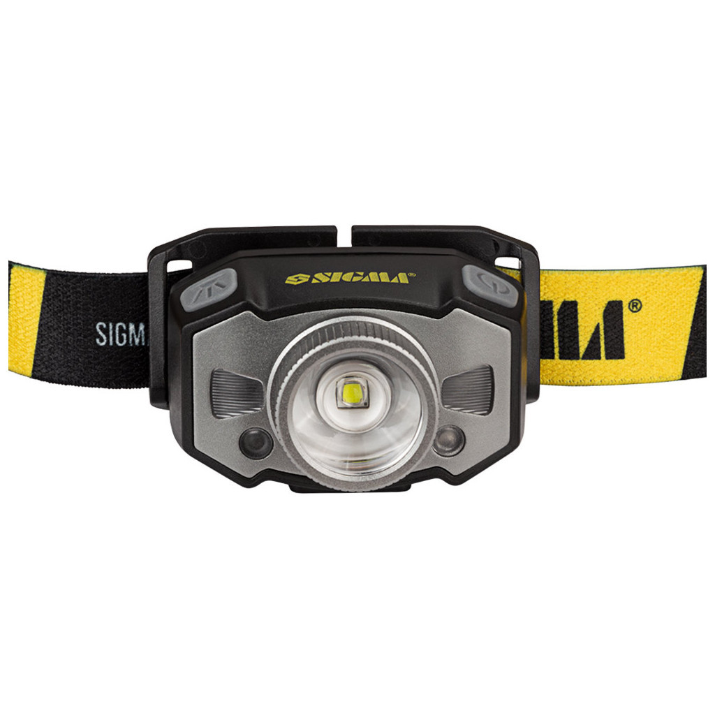 Ліхтар Sigma LED 300Лм 1200мАч із сенсором та фокусуванням (5390251) - фото 6 Ліхтар Sigma LED 300Лм 1200мАч із сенсором та фокусуванням (5390251) - фото 6