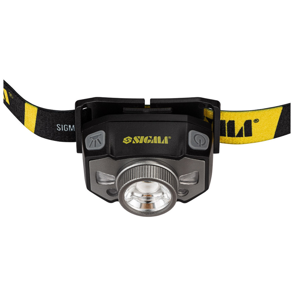 Ліхтар Sigma LED 300Лм 1200мАч із сенсором та фокусуванням (5390251) - фото 7 Ліхтар Sigma LED 300Лм 1200мАч із сенсором та фокусуванням (5390251) - фото 7