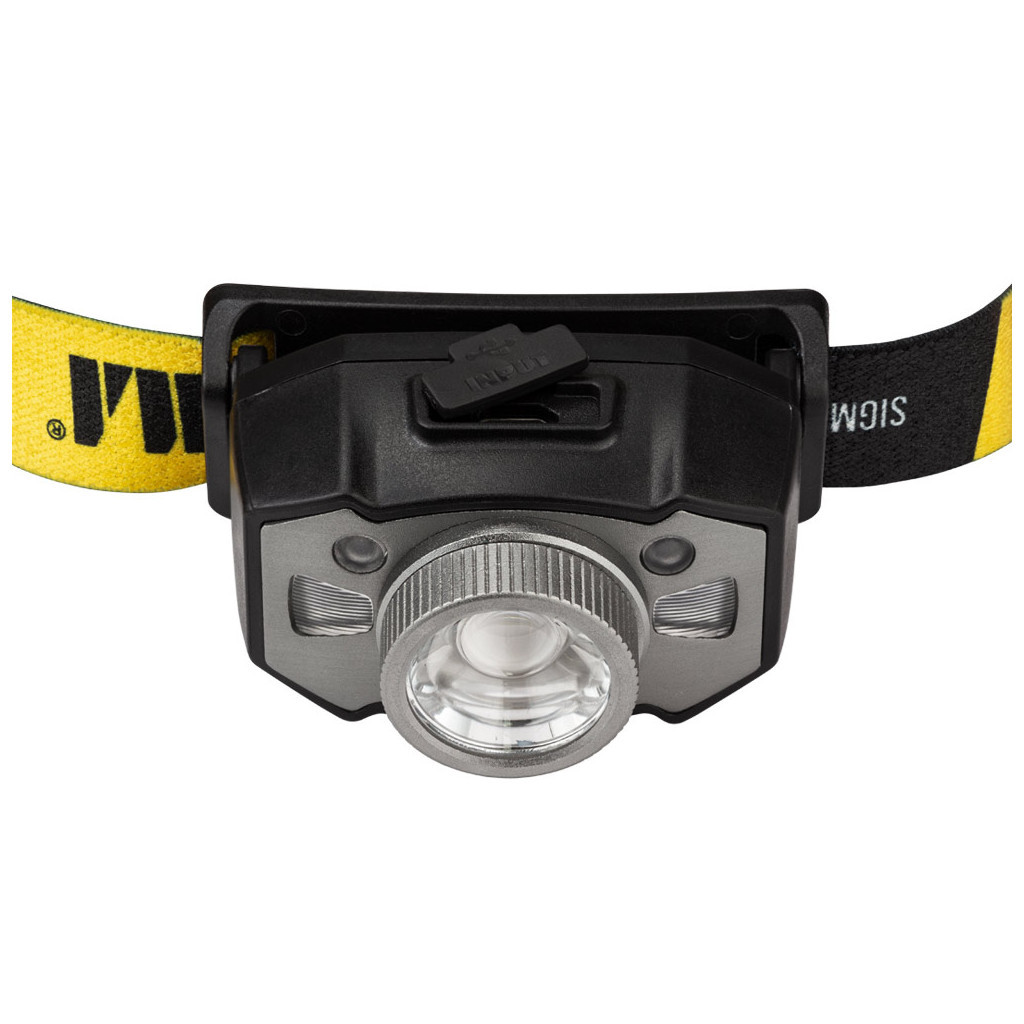 Ліхтар Sigma LED 300Лм 1200мАч із сенсором та фокусуванням (5390251) - фото 8 Ліхтар Sigma LED 300Лм 1200мАч із сенсором та фокусуванням (5390251) - фото 8