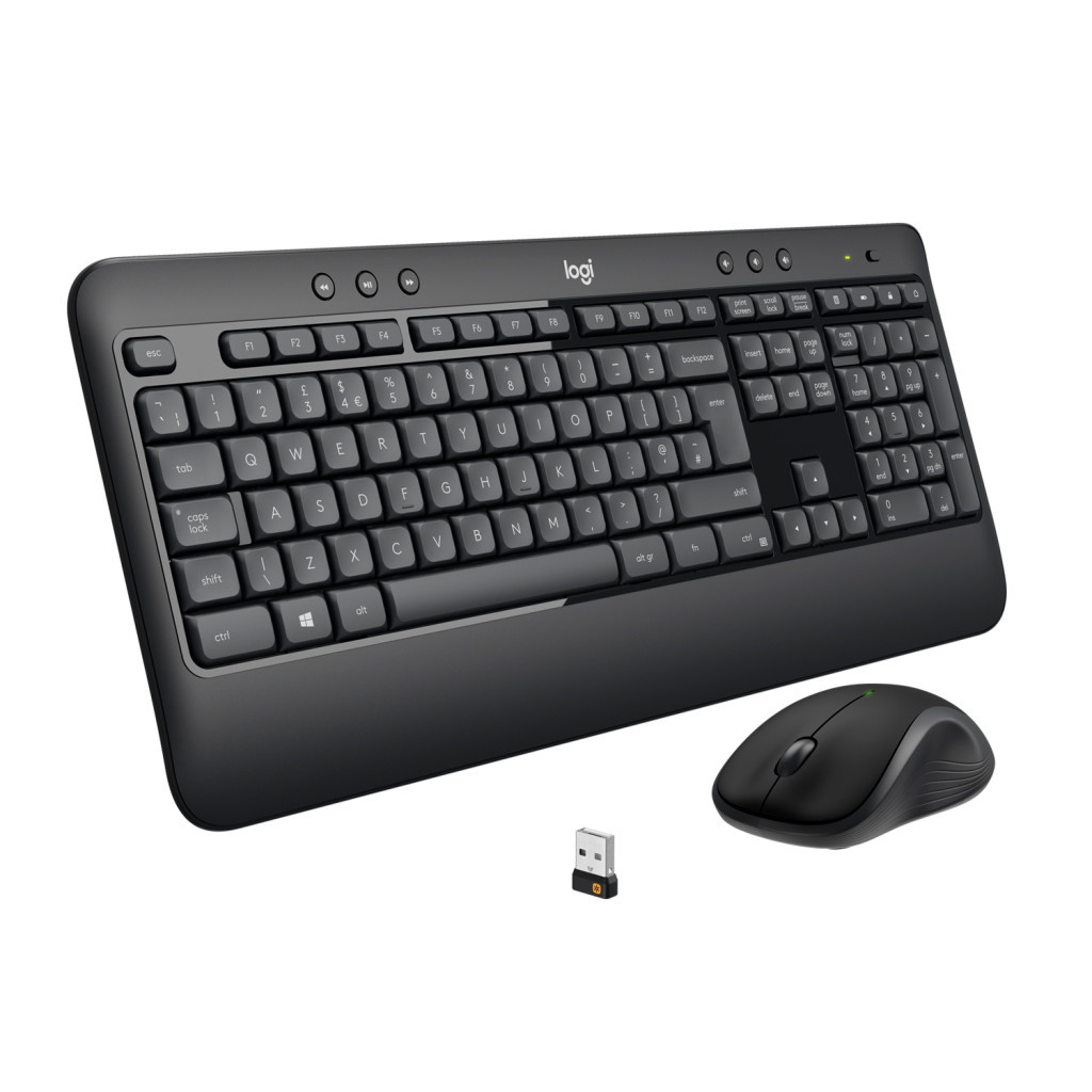 Комплект Logitech MK540 Advanced Wireless UA Black (920-008685) - головне фото