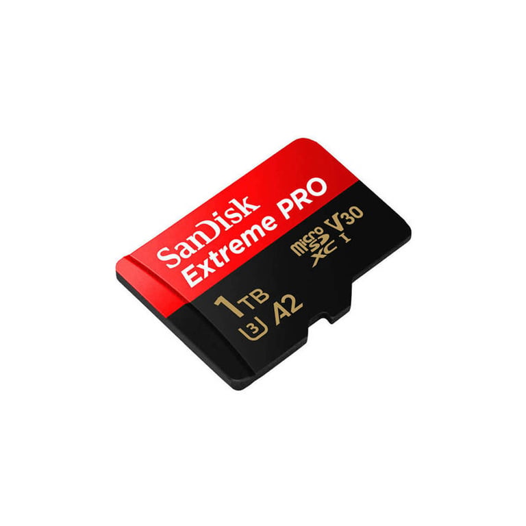 Карта пам'яті SanDisk 1 TB microSDXC UHS-I U3 Extreme Pro+SD Adapter (SDSQXCD-1T00-GN6MA) - фото 3