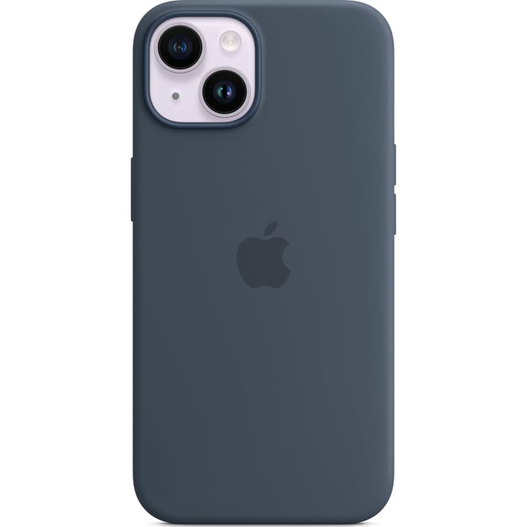 Чохол до мобільного телефона Apple iPhone 14 Plus Silicone Case with MagSafe - Storm Blue,Model A2911 (MPT53ZE/A) - фото 1