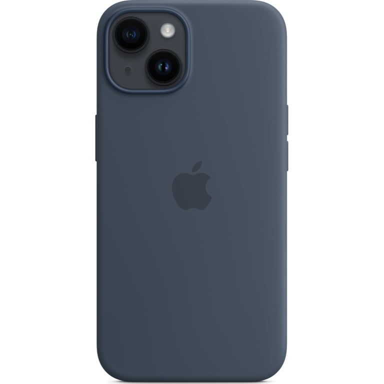 Чохол до мобільного телефона Apple iPhone 14 Plus Silicone Case with MagSafe - Storm Blue,Model A2911 (MPT53ZE/A) - фото 2