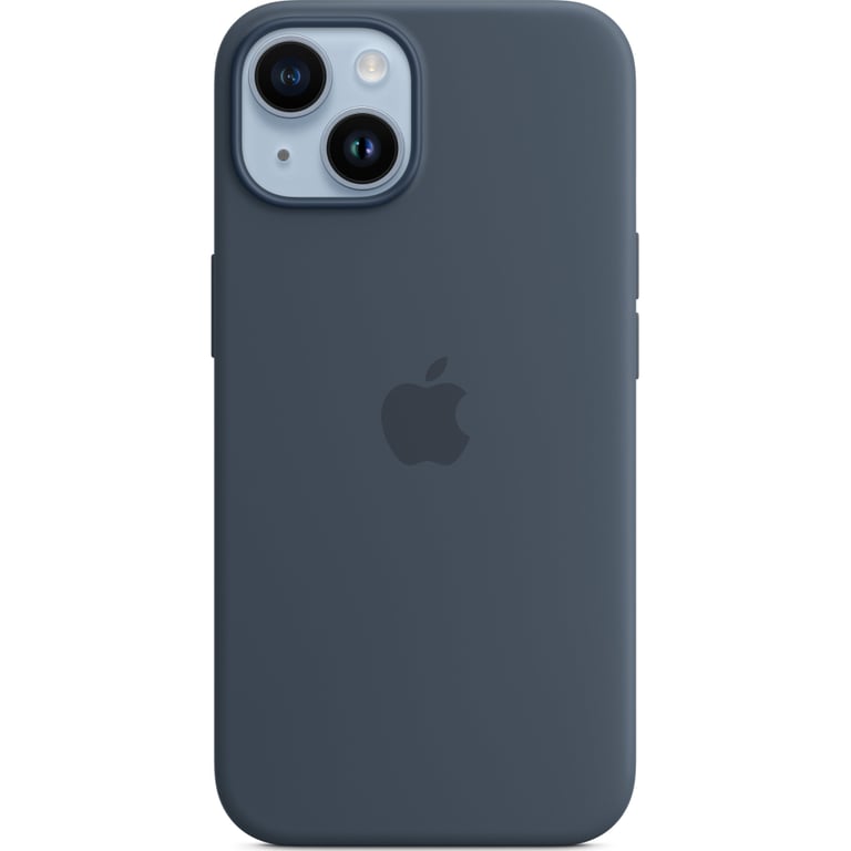 Чохол до мобільного телефона Apple iPhone 14 Plus Silicone Case with MagSafe - Storm Blue,Model A2911 (MPT53ZE/A) - фото 3